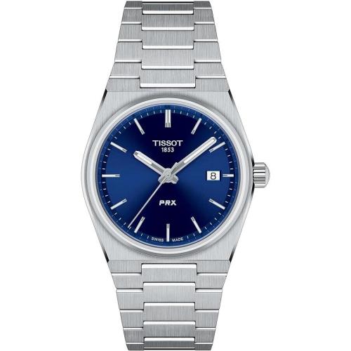 Tissot T1372101104100 Prx 35MM Blue Dial Steel Bracelet T137.210.11.041.00