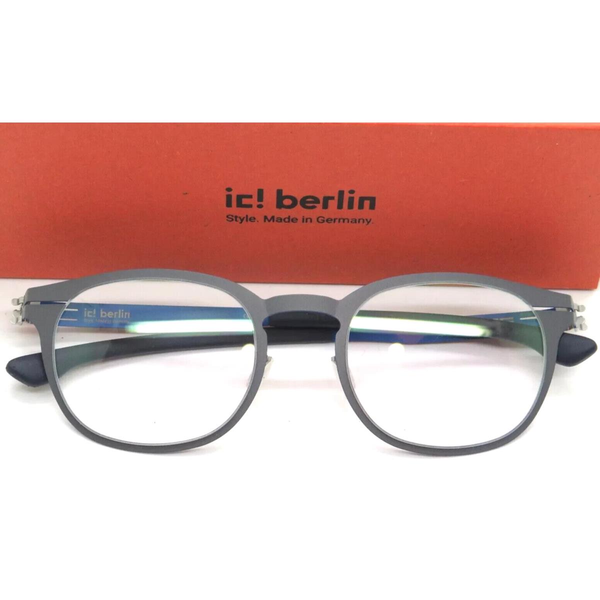 IC Berlin Ivan B. Bolder Blue Designer Frames Eyeglasses 49-21