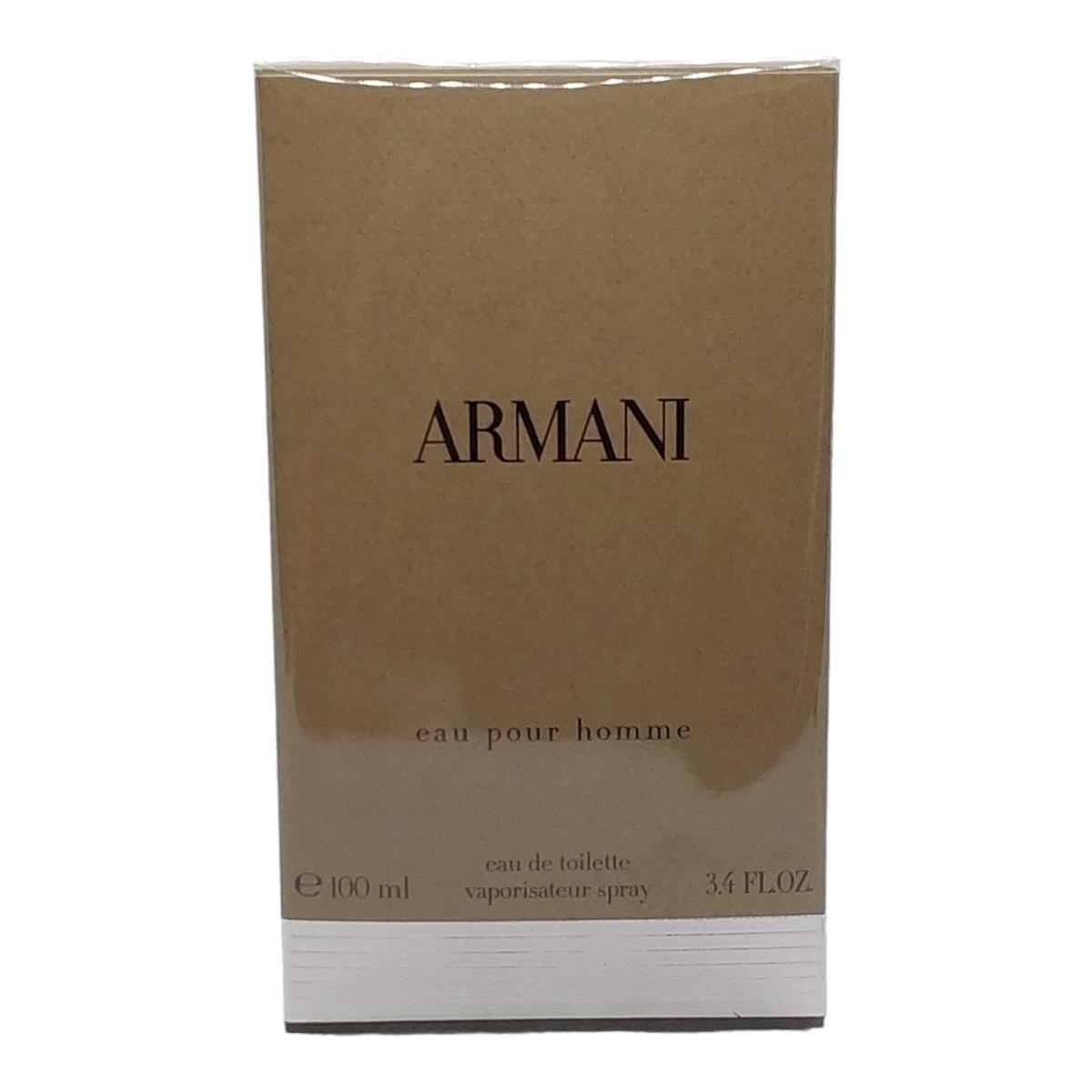 Giorgio Armani Eau Pour Homme Men Eau De Toilette 3.4oz 100ml Perfume Edt