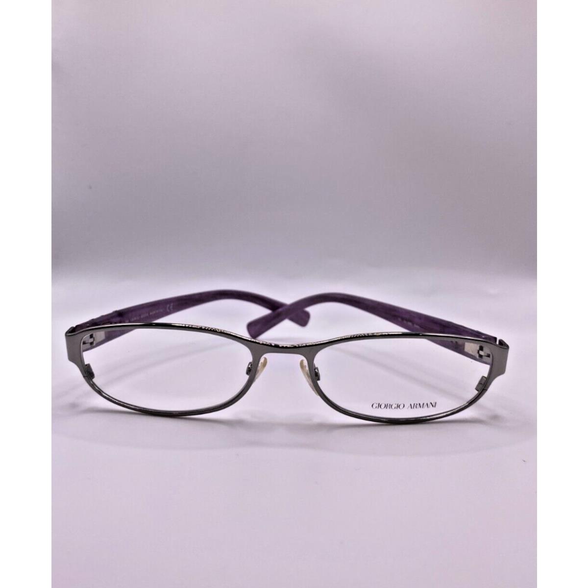 Giorgio Armani GA 484 Eah Silver Metal Optical Eyeglasses Frame 54-16-130