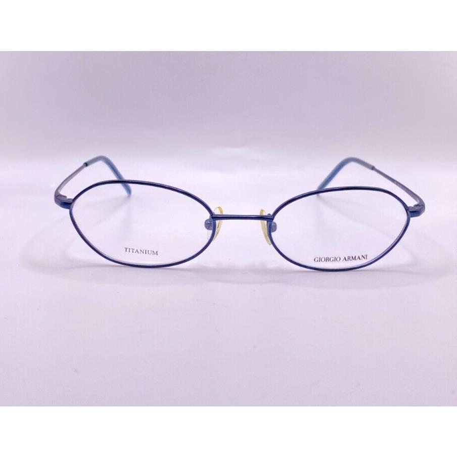 Giorgio Armani GA162 LL2 Blue Electric Titanium Eyeglasses Frames 49-18-140