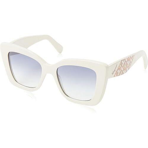 Salvatore Ferragamo SF 1023S 103 Ivory Sunglasses with Grey Lenses