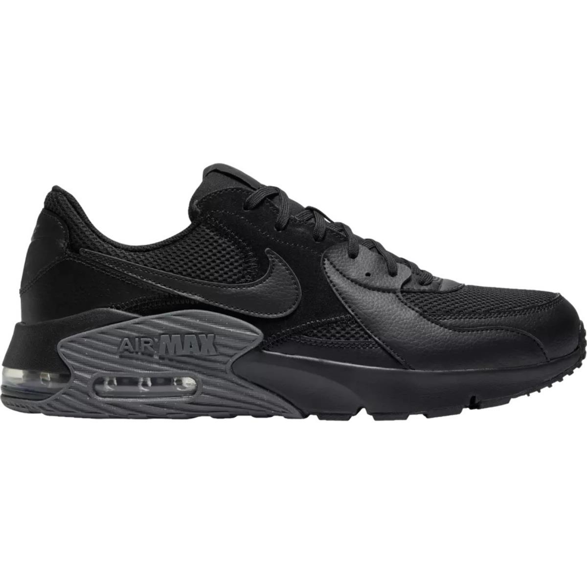 Nike Air Max Excee Men`s Casual Shoes All Colors US Sizes 7-14 Black/Dark Grey/Black