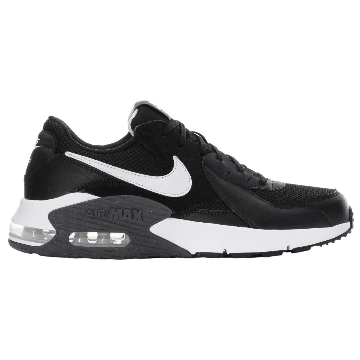 Nike Air Max Excee Men`s Casual Shoes All Colors US Sizes 7-14 Black/Dark Grey/White