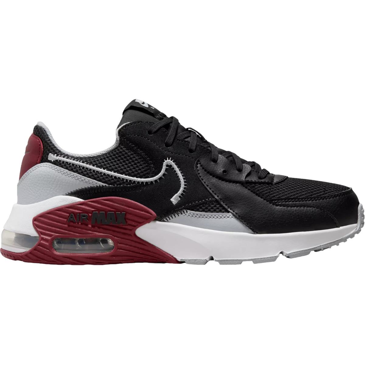 Nike Air Max Excee Men`s Casual Shoes All Colors US Sizes 7-14 Black/Wolf Grey/Team Red/Black