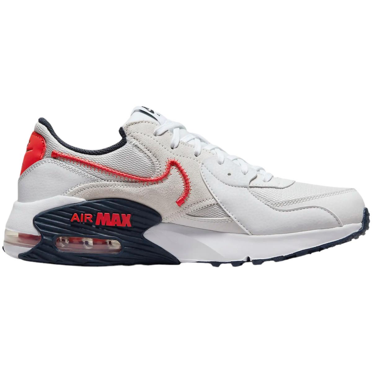 Nike Air Max Excee Men`s Casual Shoes All Colors US Sizes 7-14 Photon Dust/Dark Obsidian/White/Track Red