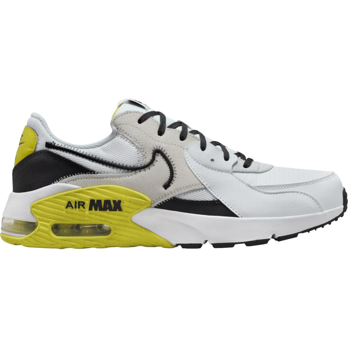 Nike Air Max Excee Men`s Casual Shoes All Colors US Sizes 7-14 White/Bright Cactus/Pure Platinum/Black