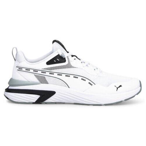 Puma Supertec Signature Lace Up Mens White Sneakers Casual Shoes 38384501