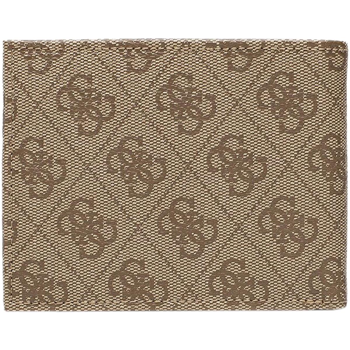 Guess Vezzola Mens Smart Wallet In Latte