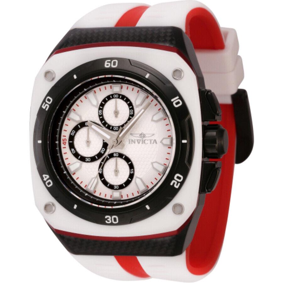 Invicta Speedway Chronograph Quartz White Dial Men`s Watch 46109