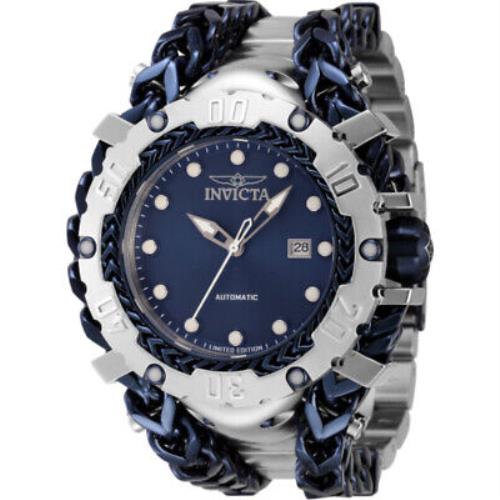 Invicta Gladiator Date Automatic Blue Dial Men`s Watch 46219