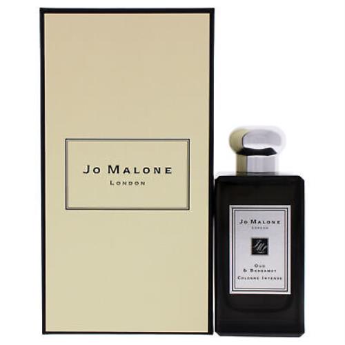 Oud and Bergamot Intense by Jo Malone For Unisex - 3.4 oz Cologne Spray