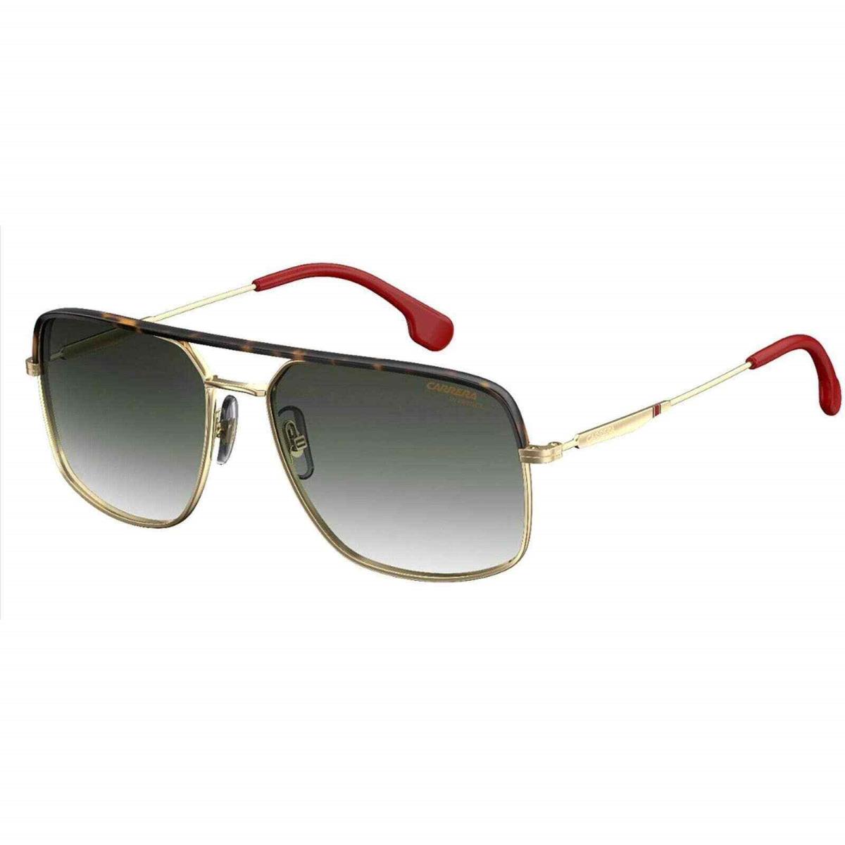 Carrera 152/S RHL/9O Black Gold Red Grey Gradient Lens Men Navigator Sunglasses