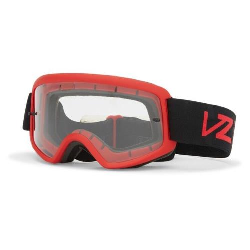Vonzipper Beefy Element Goggle Red Clear Lens One Size