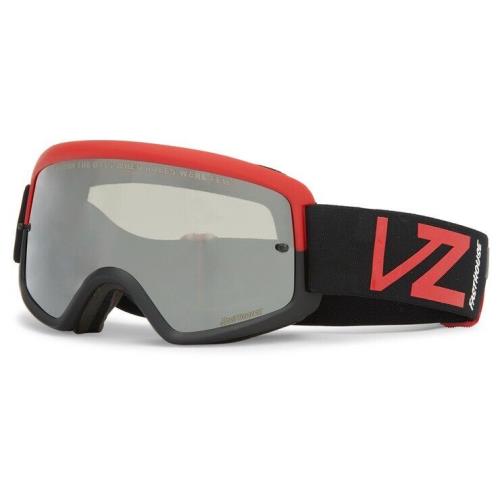 Vonzipper Beefy Elrod Goggle Black/red Grey Flash Chrome Lens One Size
