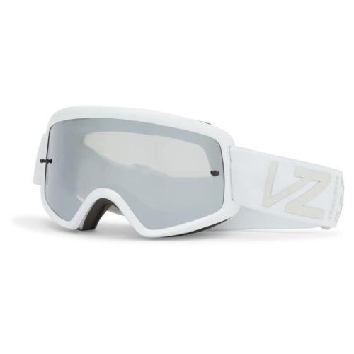 Vonzipper Beefy Blanco Goggle White Grey Chrome Mirror Lens One Size
