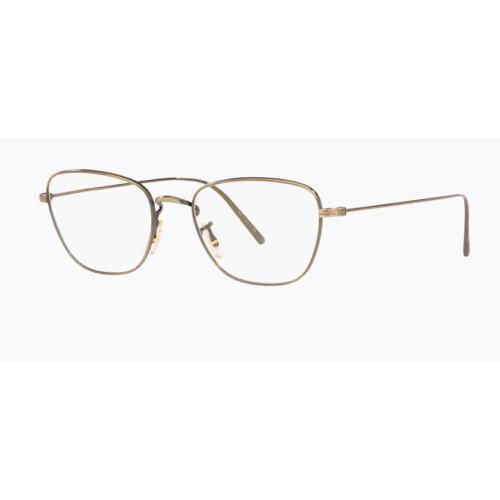 Oliver Peoples Eyeglasses Frames OV 1254 5284 49-18-145 Suliane Antique Gold