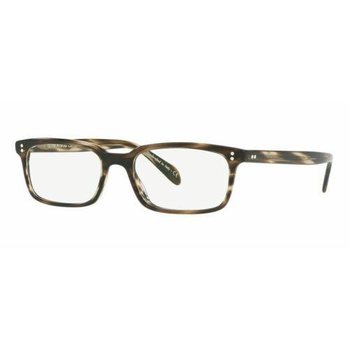 Oliver Peoples Denison OV5102 1612 53 Cinder Cocobolo Eyeglasses Optical Frame - Gray, Frame: