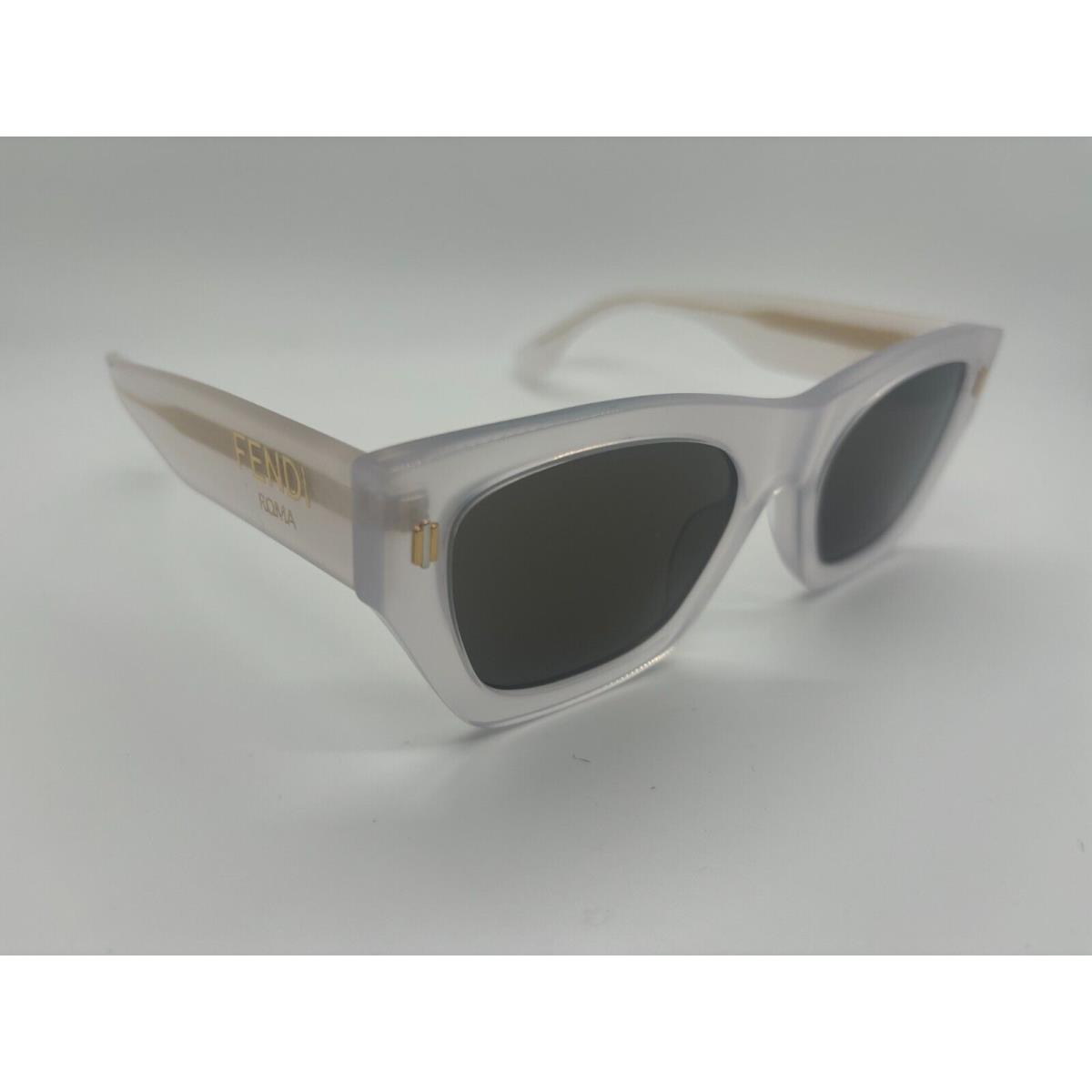 Fendi FE40100I 21E White Sunglasses 53-20-145mm Comes W/full Set