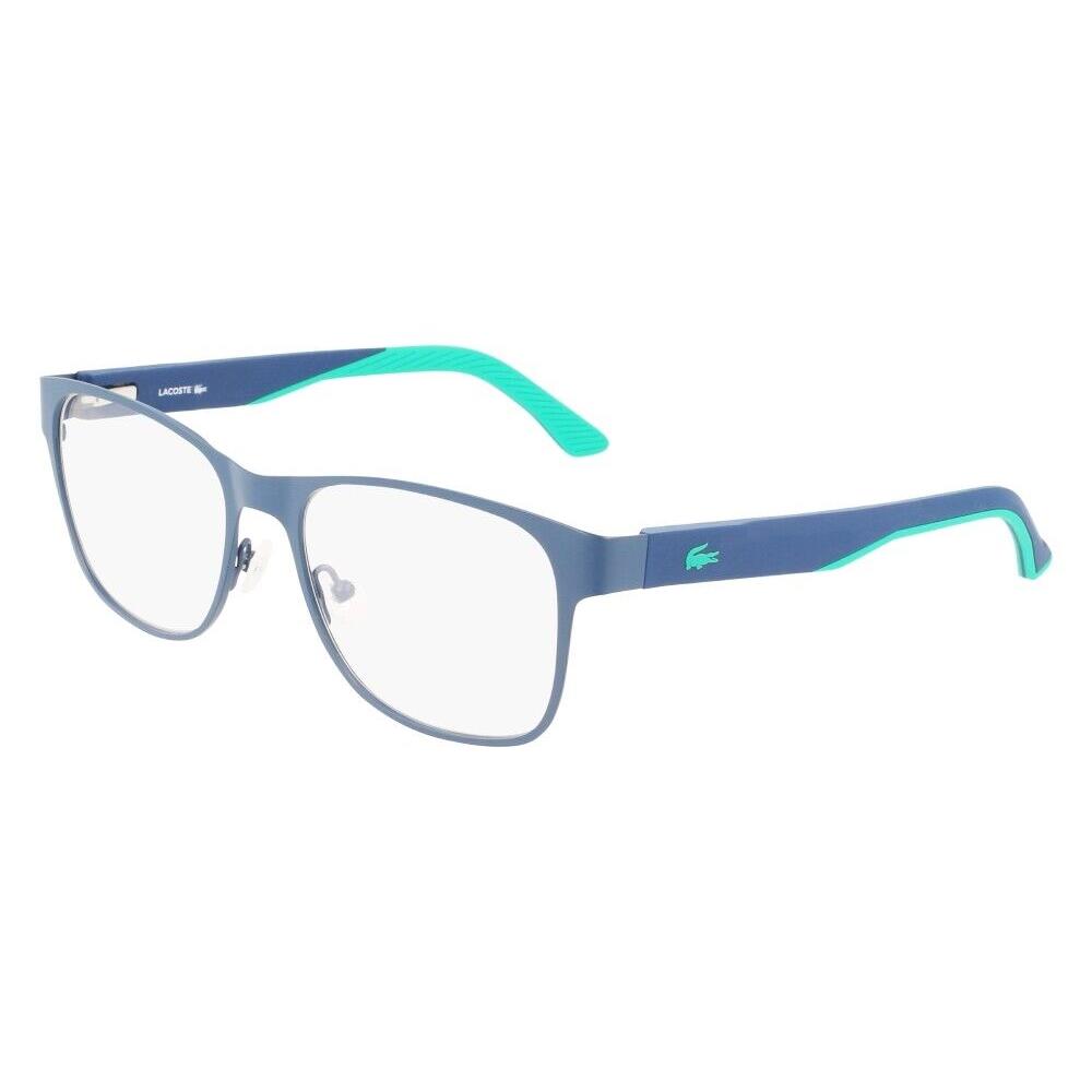 Lacoste L 2282 401 Matte Blue Eyeglasses 54/18/140 with Lacoste Case