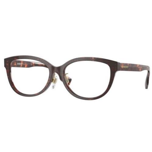 Burberry BE2357F 3984 Esme Check Red Havana Demo Lens 54 mm Women`s Eyeglasses