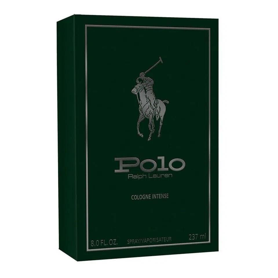 Polo Cologne Intense-ralph LAUREN-MEN-EDC-SPRAY-8.0 OZ-237 Ml-authentic-france