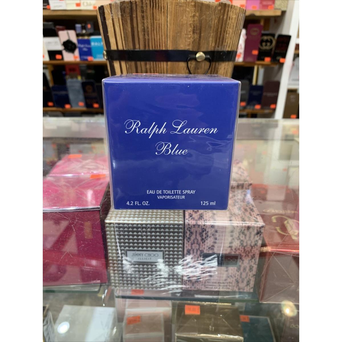 Ralph Lauren Blue Perfume 4.2 Oz 125 ml Edt Eau De Toilette Spray Women