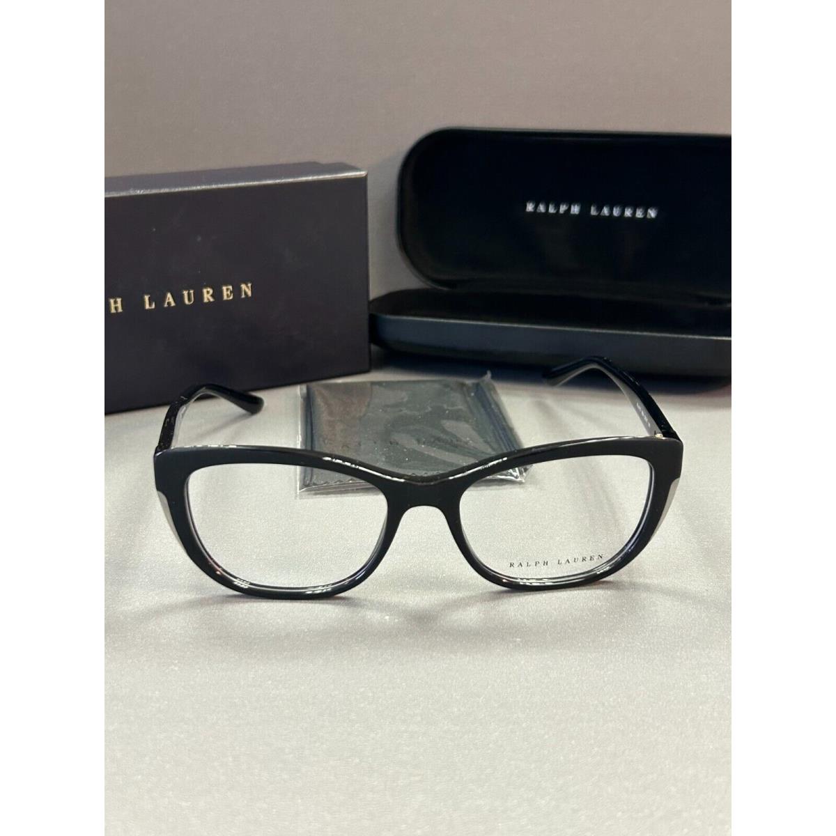 Ralph Lauren RL 6170 5654 Black Frame Full Rim Optical Eyeglasses 52-17-140 mm