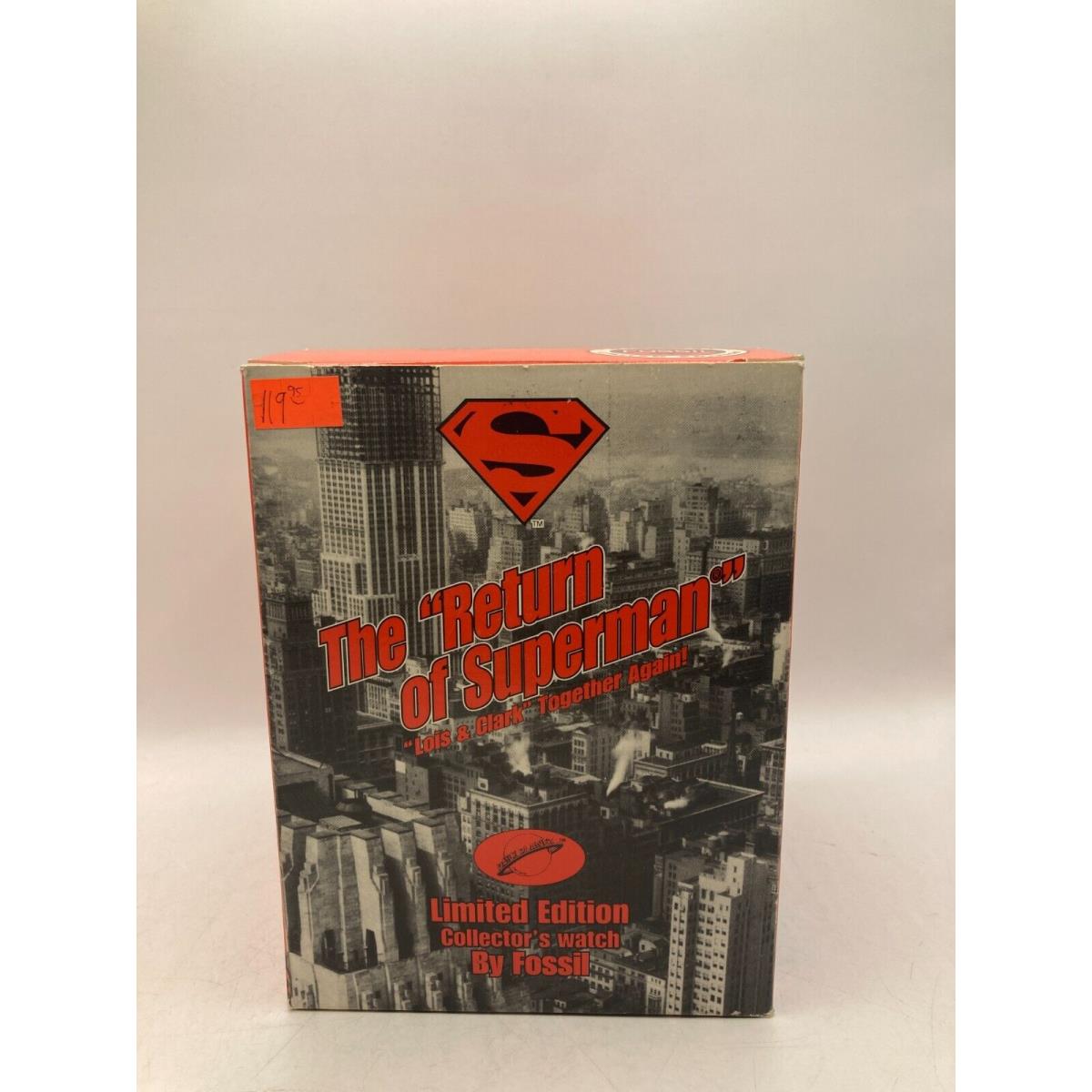 The Return Of Superman Fossil Watch w/ Box