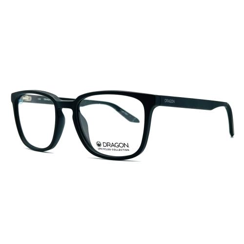 Dragon - DR9002 002 53/18/145 - Matte Black - Upcycled Eyeglasses