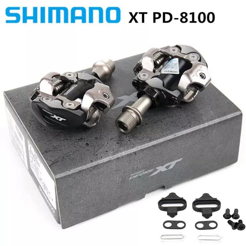 Shimano XT PD-M8100/M8020/M540 Race Spd XC Mtb Bike Pedals Clipless Box