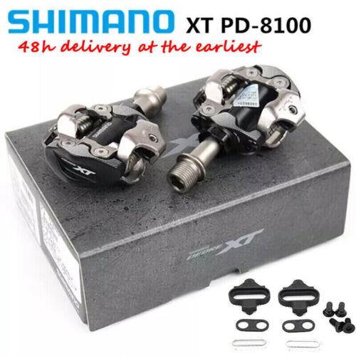 Shimano Spd Deore XT Pedal PD-M8100/M8020/M540 Mtb Bike Pedals Cleats SH51 PD-M8100