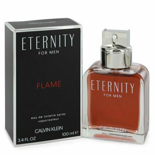 Eternity Flame by Calvin Klein For Men 3.4 oz Eau De Toilette Spray