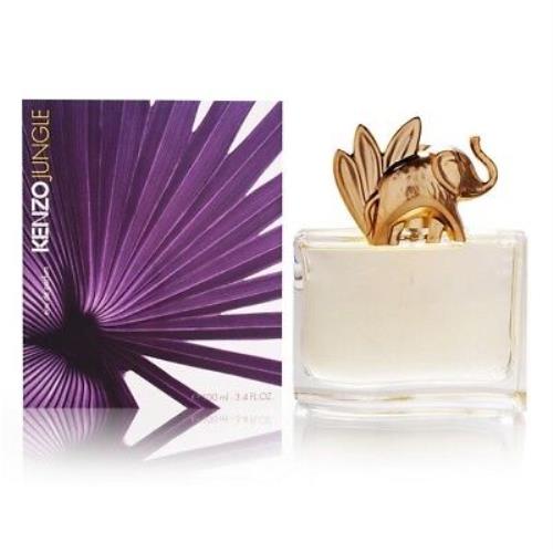 Jungle L`elephant Kenzo 3.4 oz / 100 ml Eau De Parfum Women Perfume Spray
