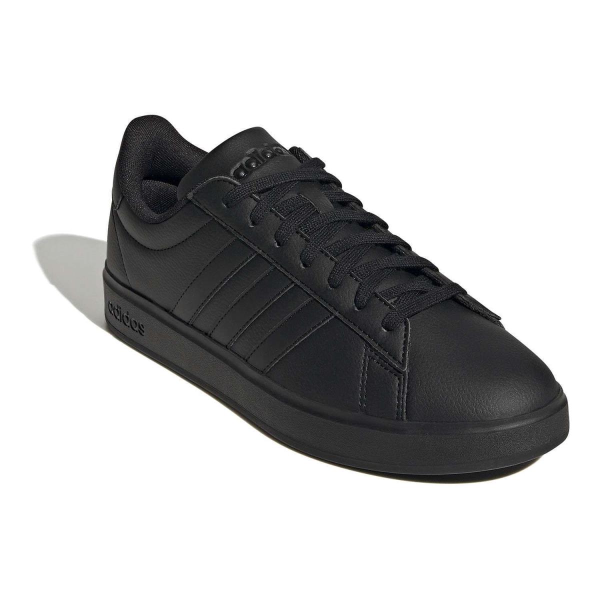 Men Adidas Grand Court 2.0 Sneaker Shoes GW9198 Black Black