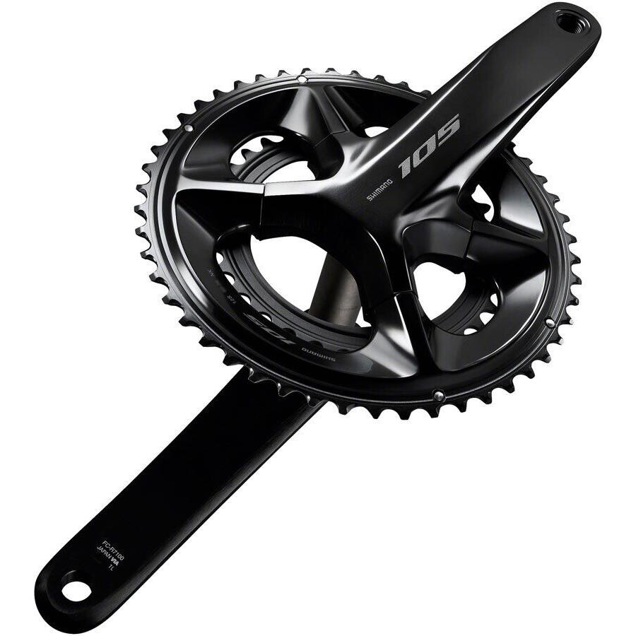 Shimano 105 FC-R7100 Crankset - 175mm 12-Speed 52/36t 110 Asymmetric Bcd