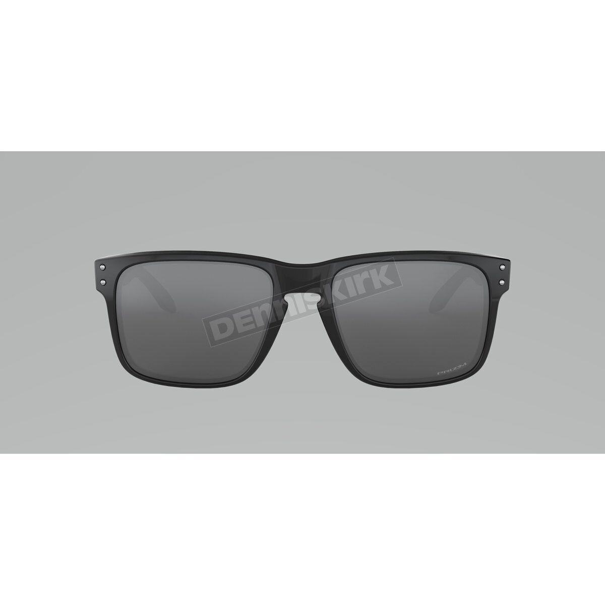 Oakley Polished Black Holbrook Sunglasses W/prizm Black Lens - 0OO9102 9102E155