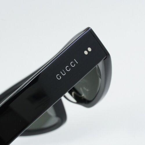 Gucci sunglasses  - Frame: black, Lens: Grey With Neon Yellow Cord, Code: 1