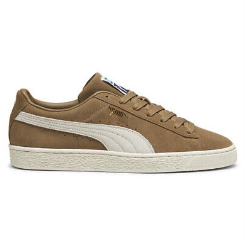 Puma Suede Classic Xxi Lace Up Mens Brown Sneakers Casual Shoes 37491587