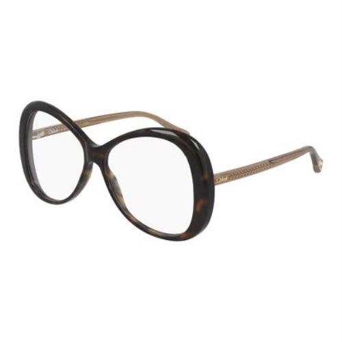 Chloe CH0011o-004 Havana Brown Eyeglasses