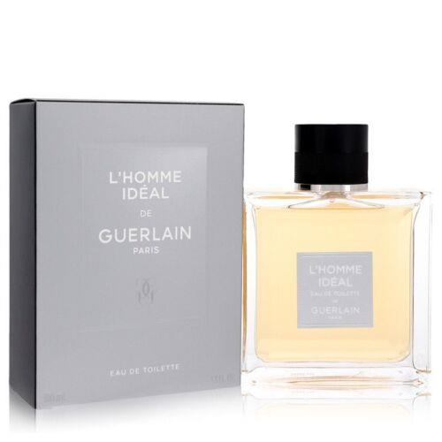 L`homme Ideal by Guerlain Eau De Toilette Spray 3.3 oz For Men