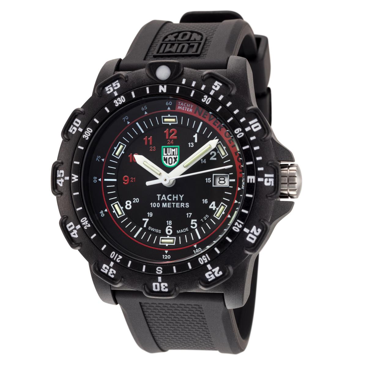 Luminox Men`s Never Get Lost X2.2421 Black/white Dial Polyurethane Watch