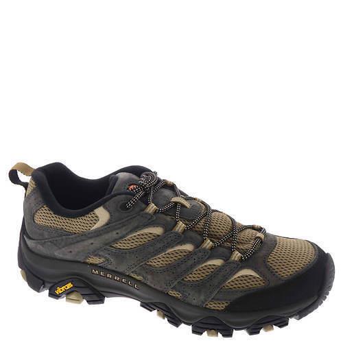 Mens Merrell Moab 3 Hiking Nut Beluga Leather Shoes Medium/Regular