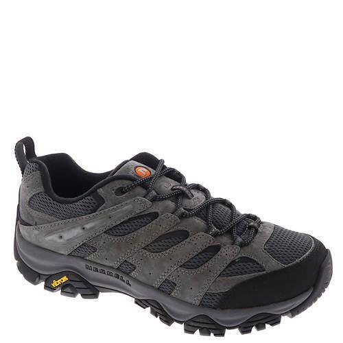 Mens Merrell Moab 3 Hiking Granite Leather Shoes Medium/Regular