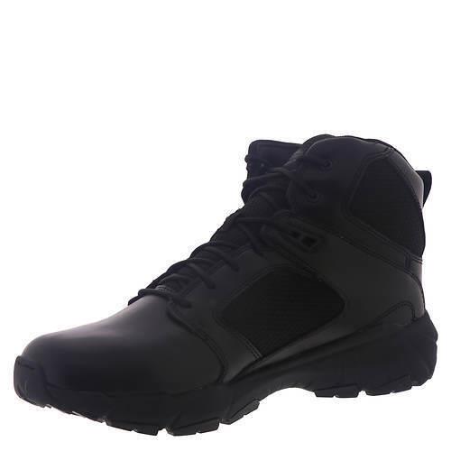 Mens Merrell Work Fullbench Tactical Mid WP Black Fabric Shoes