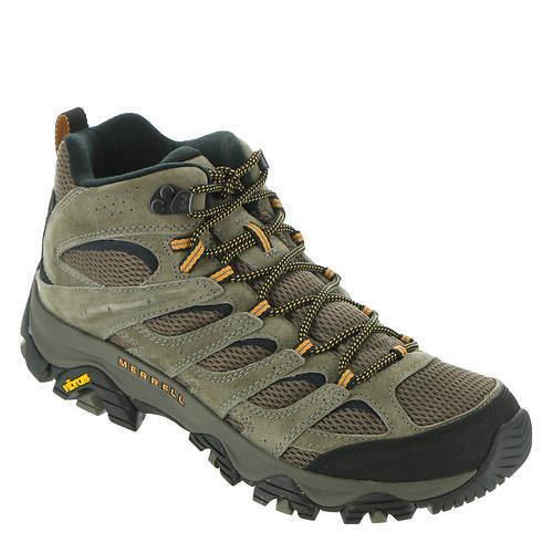 Mens Merrell Moab 3 Mid Hiking Boot Walnut Leather Shoes