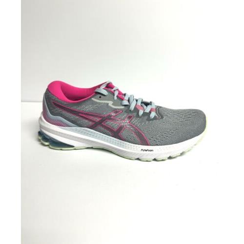 Asics Womens GT-1000 11 Running Shoe Grey Size 9 M