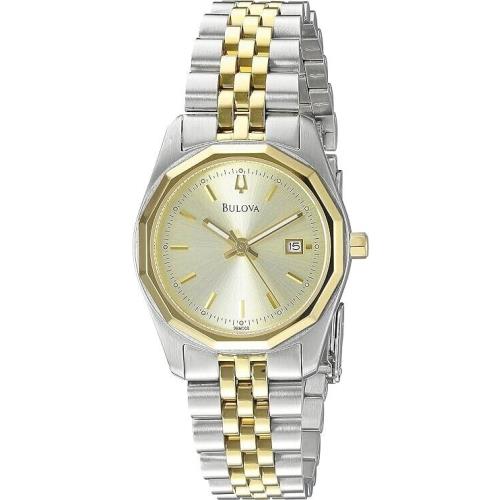 Bulova Women`s 98M000 Bracelet Calendar Watch