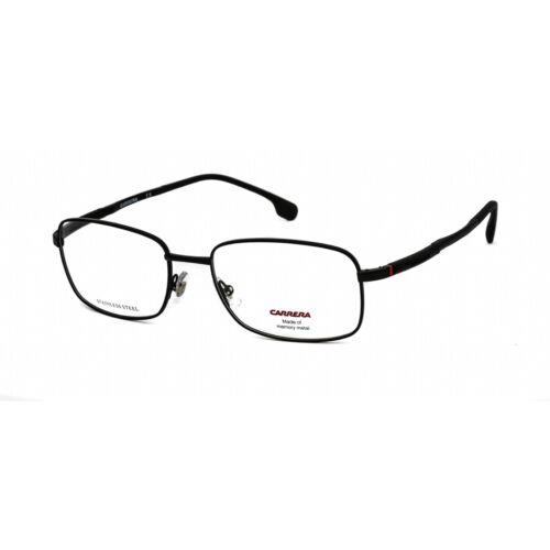 Carrera Men`s Eyeglasses Matte Black Rectangular Frame Carrera 8848 0003 00