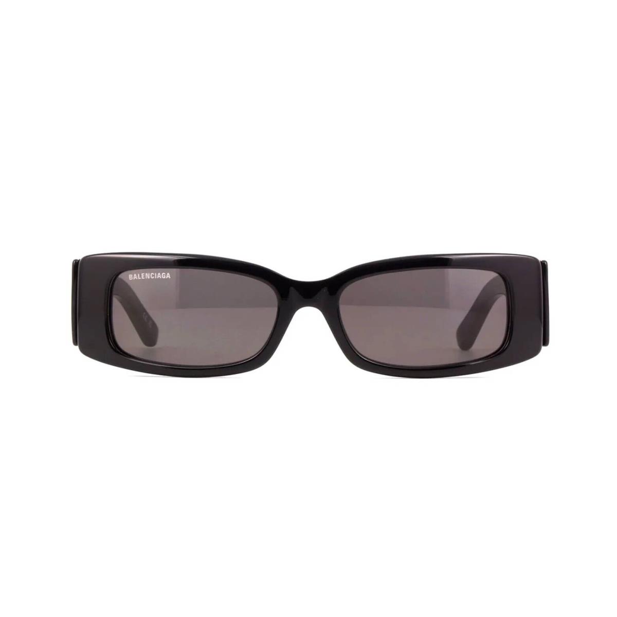 Balenciaga BB0260S Shiny Black/grey 001 Sunglasses